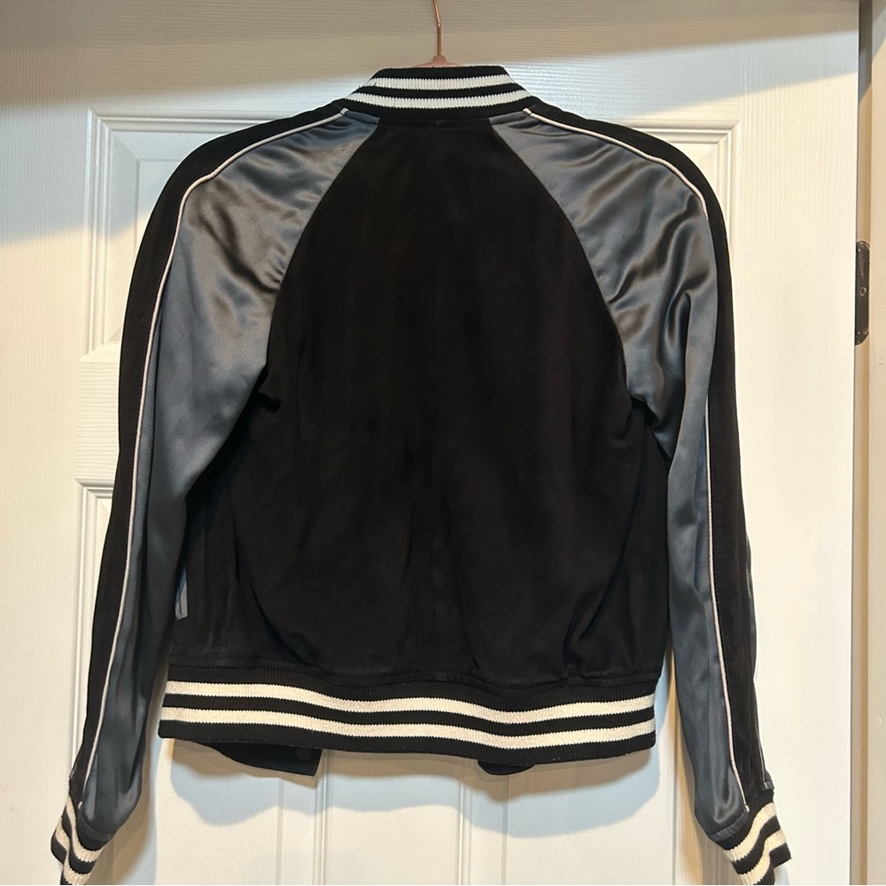 ⬇️AllSaints Women’s Epton Suede Bomber 🌺 - Picture 14 of 16